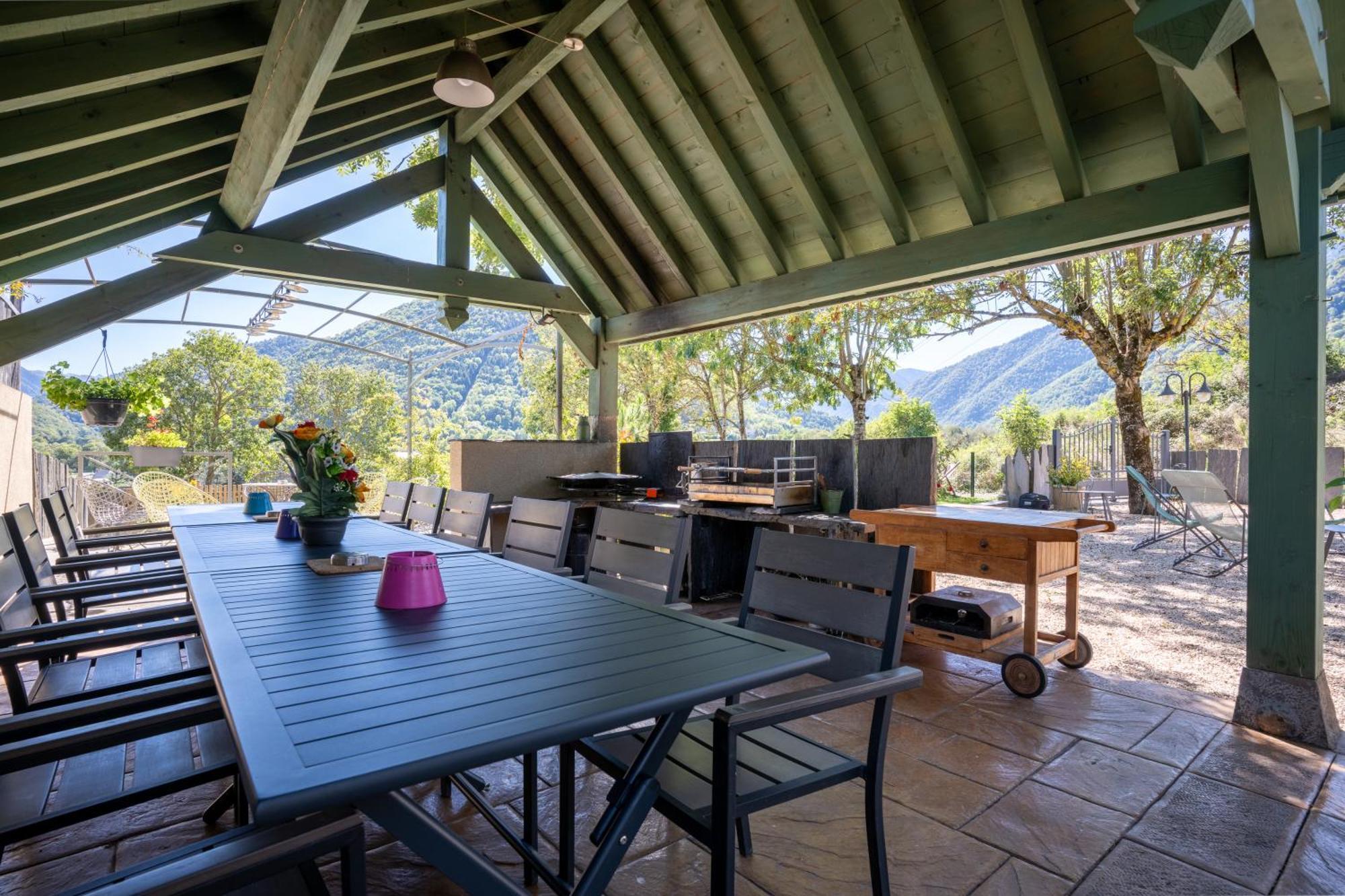 Grange Renovee En Gite/Maison/Chalet Arreau Eksteriør bilde